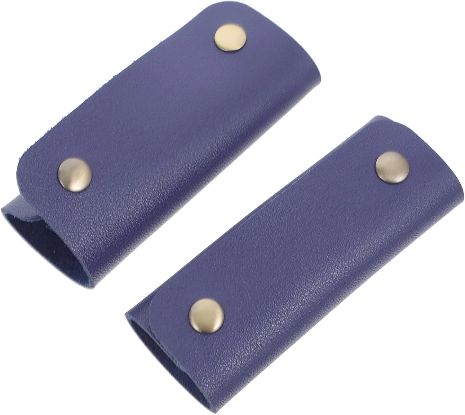2pcs Leather Handle Canvas Bag Handle Cover Wallet Handle Protector Duffel Bag Hand Protector Bag Accessories Purse Handle Saddle Bag Handle Supplies Shopping Bag Handle Grip