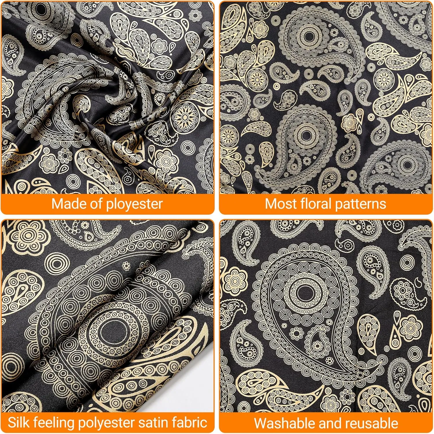 35 Satin Large Head Scarves Silk Bandana Like Neck Scarf Hair Sleeping Wraps Lightweight Satin Silk Scarfs for Women