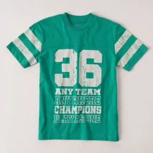 36 Oversized Football Tee