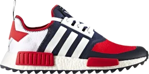 Adidas White Mountaineering x NMD Trail 'Red Navy' Sneakers, Blue