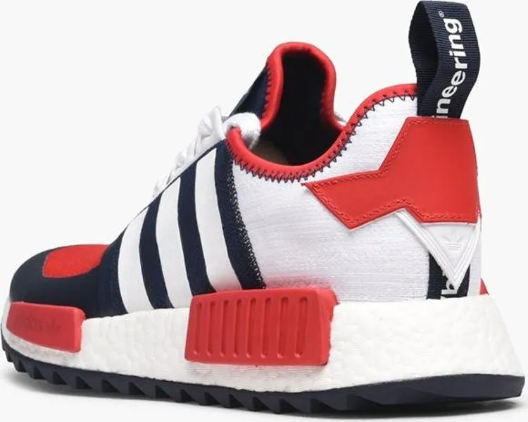 Adidas White Mountaineering x NMD Trail 'Red Navy' Sneakers, Blue