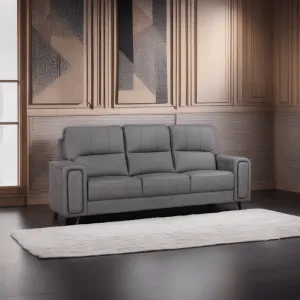 Alaska Faux Leather Sofa