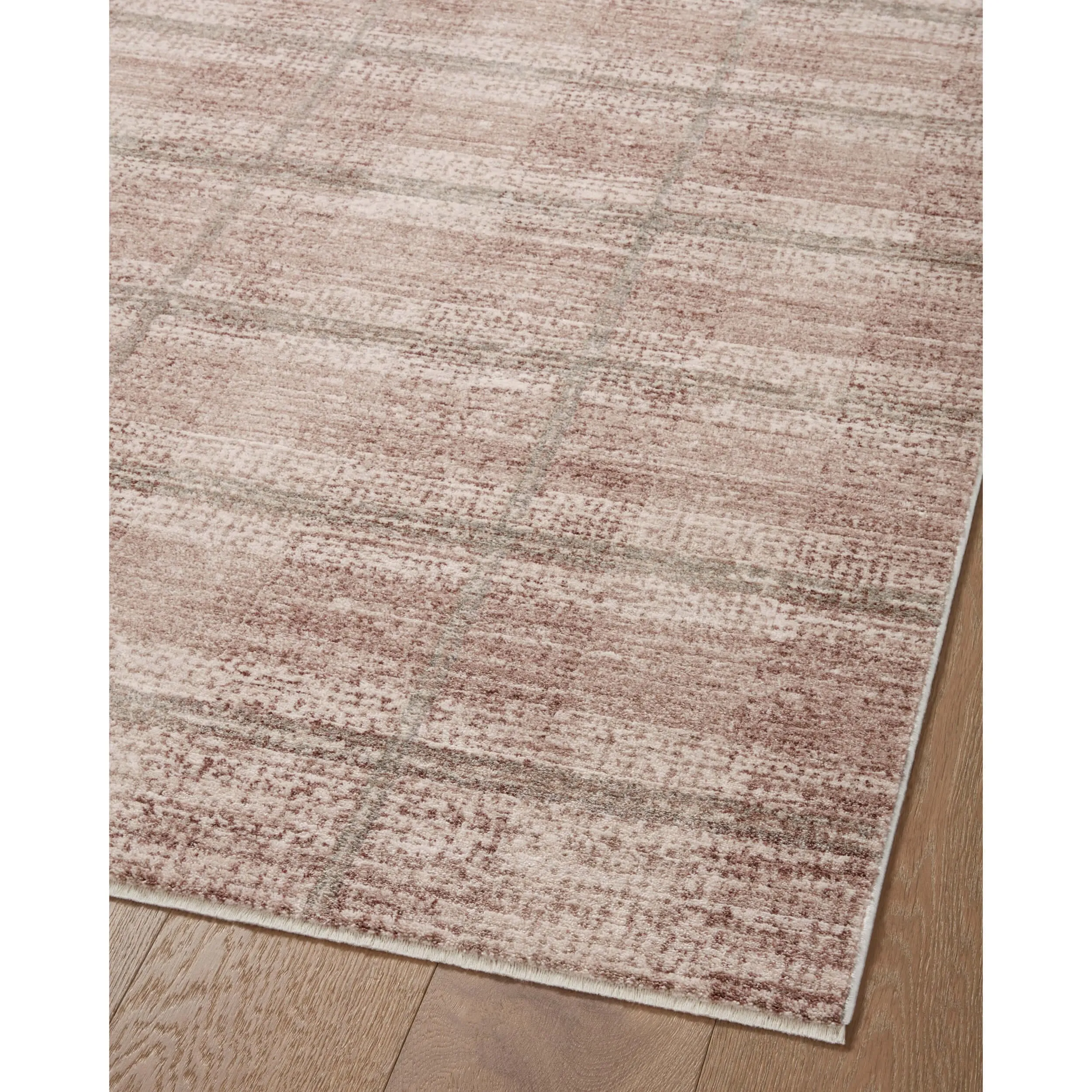 Angela Rose × Loloi Rug Ember EMB-06, Clay/Mist
