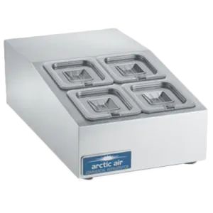 Arctic Air ACP4SQ Refrigerated Countertop Pan Rail