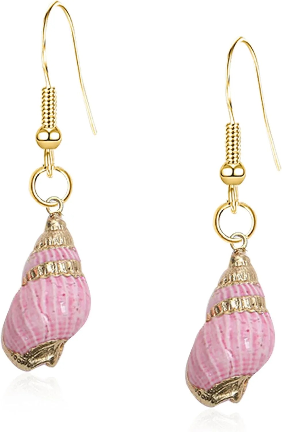 Beach Jewelry Casual Seashell Conch Drop Dangle Earrings for Women