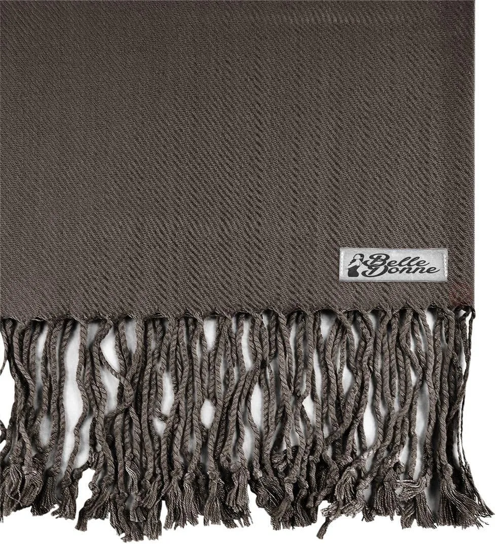 Belle Donne Women's Scarf, Pashmina Shawls, Pashmina Wraps Pashmina Stole Shawl, Pashmina Scarf, Head wrap, Hijab