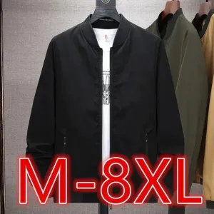 Big Size Jacket for Men Autumn Winter Coats 8XL Casual Korean Jacket Jaqueta Masculina Inverno Chaqueta De Invierno Masculina