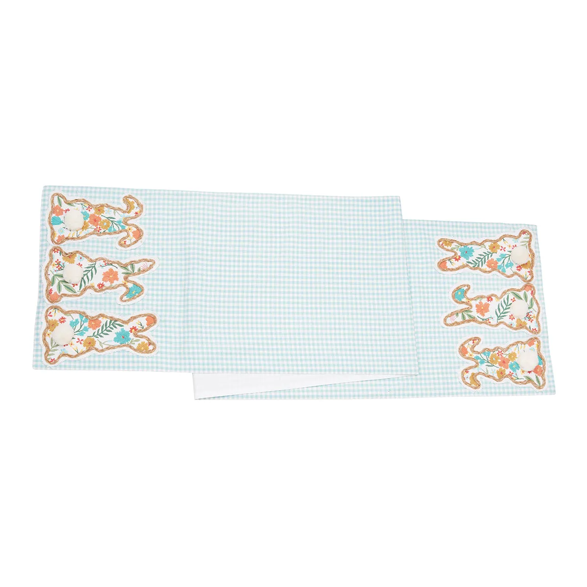 Blossom Bunny Trio Applique Runner