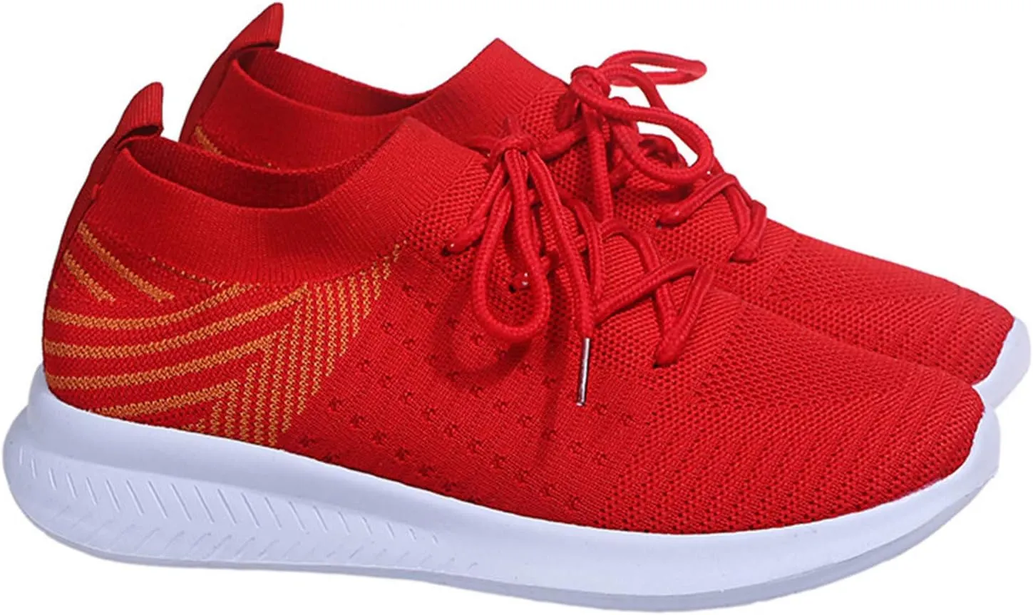 Casual Sneakers for Women Trendy Platform Women's Black Slip On Tennis Shoes Walking Shoes for Women Black Wedge Gym Shoes for Women Zapatos De Trabajo para Mujer Antideslizante Contra El Agua