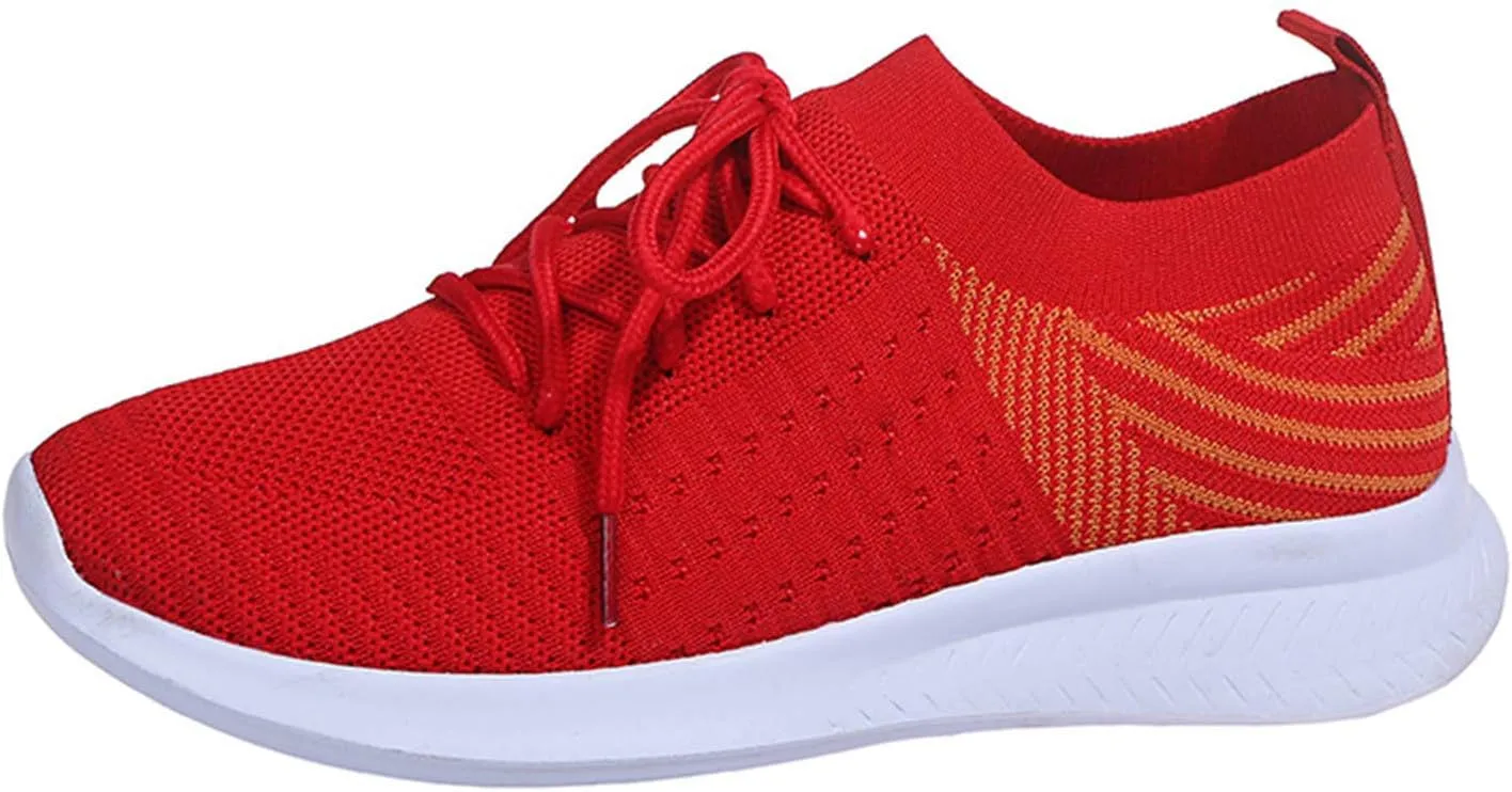Casual Sneakers for Women Trendy Platform Women's Black Slip On Tennis Shoes Walking Shoes for Women Black Wedge Gym Shoes for Women Zapatos De Trabajo para Mujer Antideslizante Contra El Agua