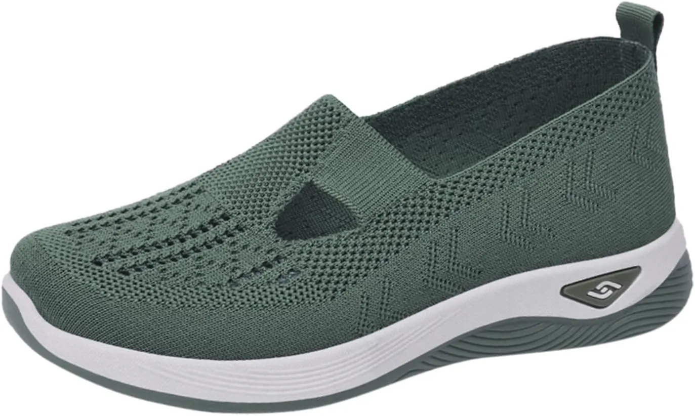 Cathalem Orthopedic Shoes for Women, 2024 New Women's Woven Breathable Soft Sole Shoes