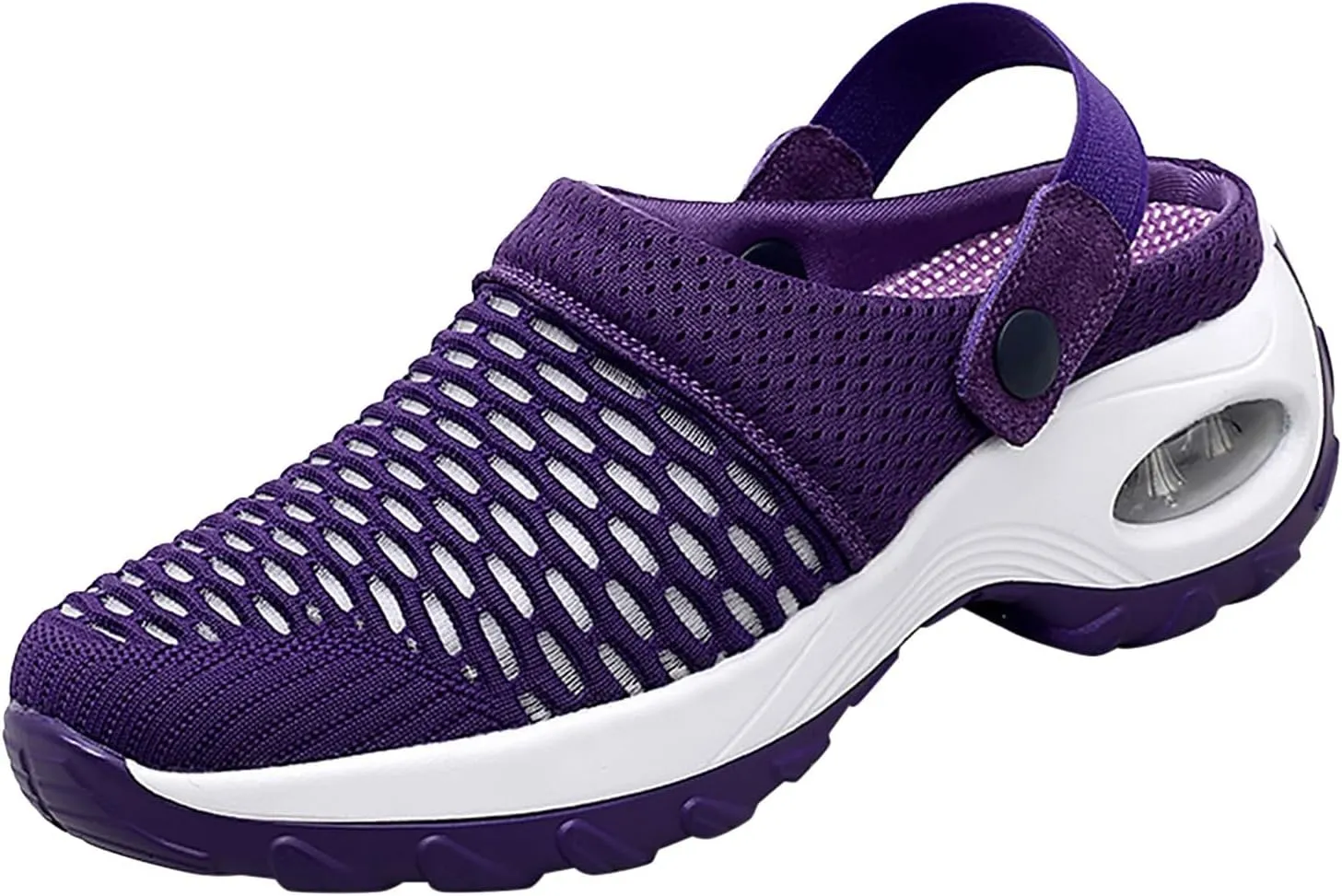 Cathalem Sandals Women Comfortable, Women's Orthopedic Clogs with Air Cushion Support to Reduce Back and Knee Pressure