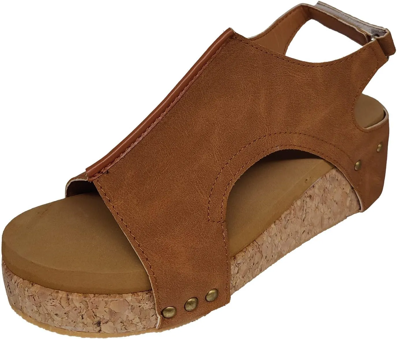 Cathalem Wedge Sandals for Women, Women's Platform Sandals Wedge Heel Sandals Casual Summer Dressy Espadrilles Wedges