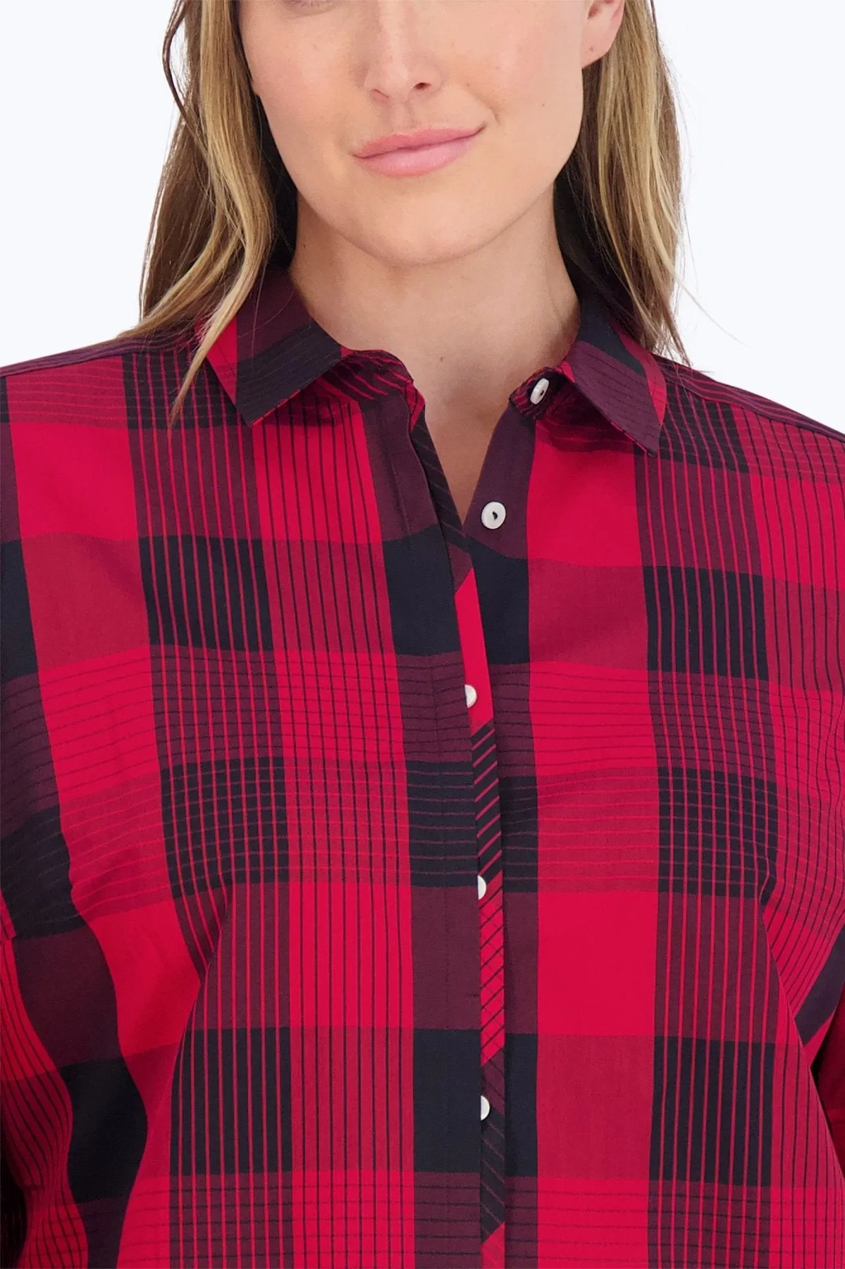 Charlie Plus No Iron Buffalo Plaid Shirt