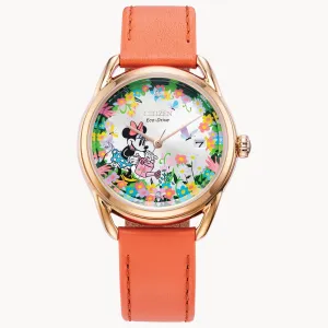 Citizen Eco Drive Minnie the Mouse Gardening Watch FE6087-04W