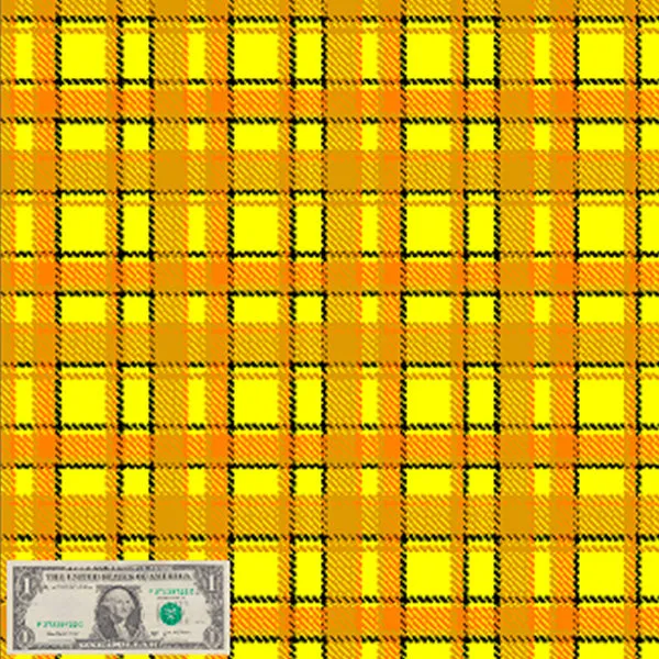 Custom Patterns Plaids 18" x 36" PU T-Shirt Vinyl Sheet