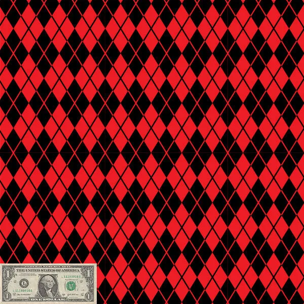 Custom Patterns Plaids 18" x 36" PU T-Shirt Vinyl Sheet