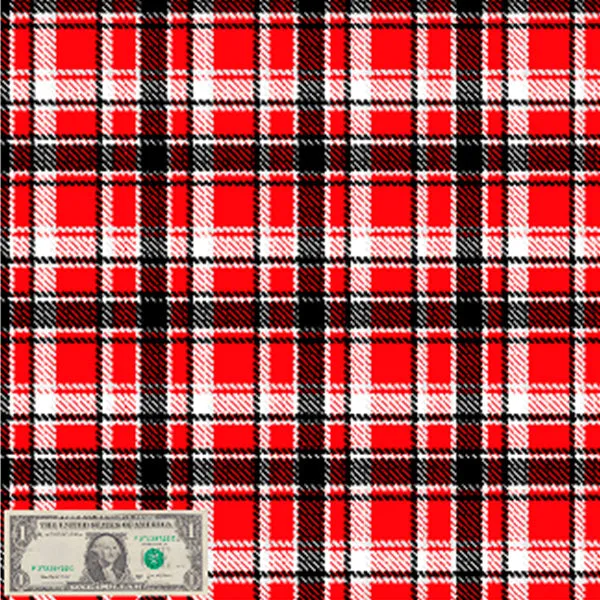 Custom Patterns Plaids 18" x 36" PU T-Shirt Vinyl Sheet
