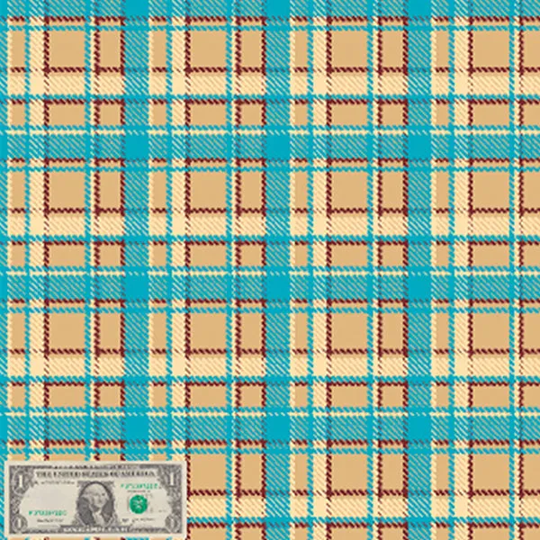 Custom Patterns Plaids 18" x 36" PU T-Shirt Vinyl Sheet