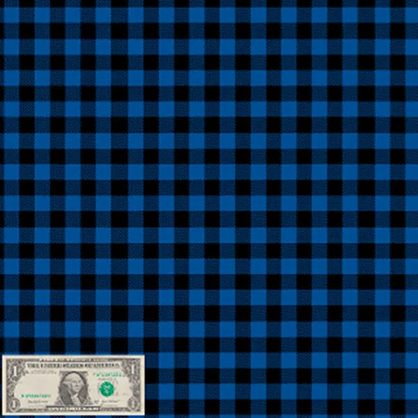 Custom Patterns Plaids 18" x 36" PU T-Shirt Vinyl Sheet