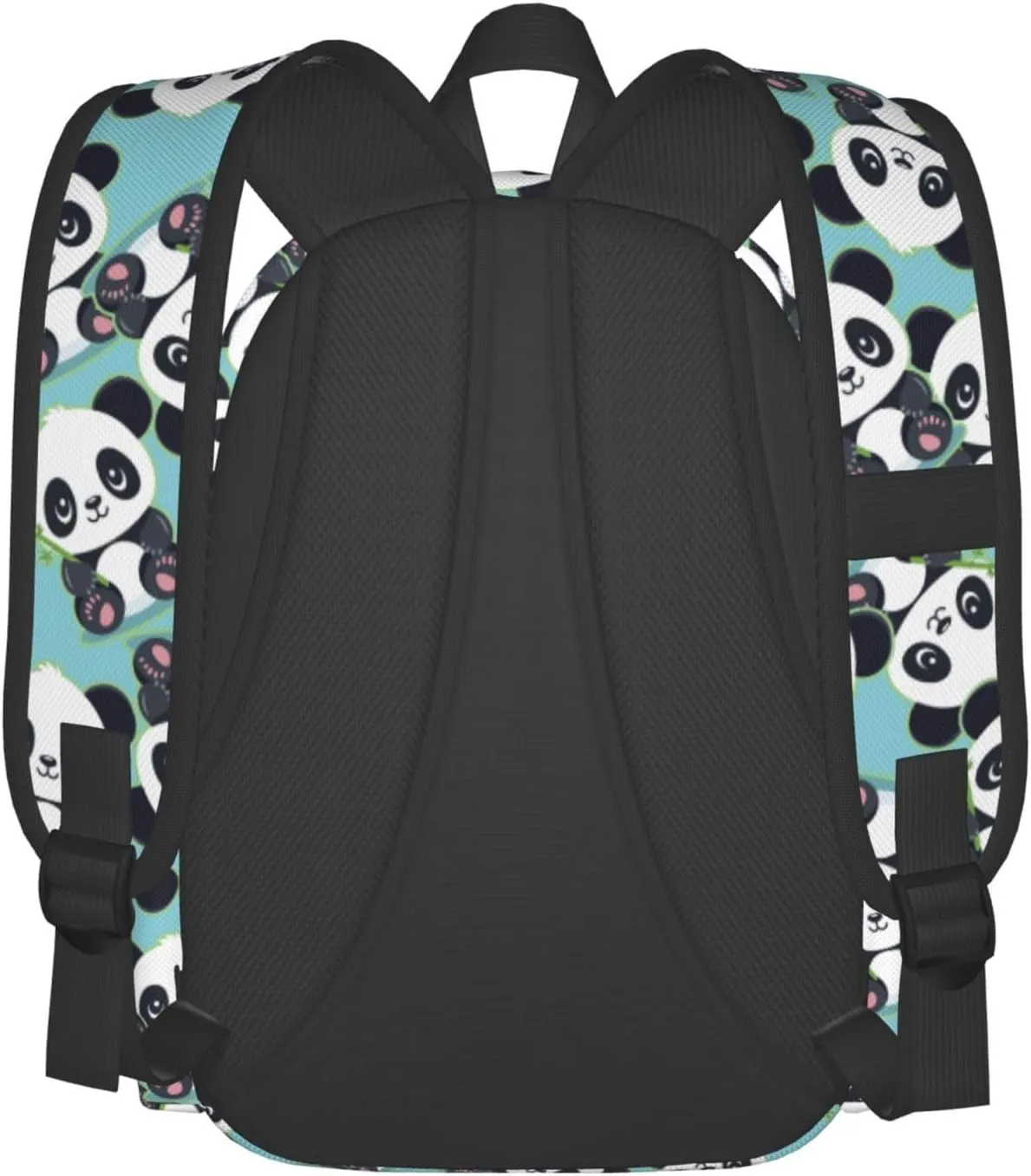 Cute Cartoon Panda Bamboo Multipurpose School Bag Bookbag for Teenage Boys Girls Daily Backpack