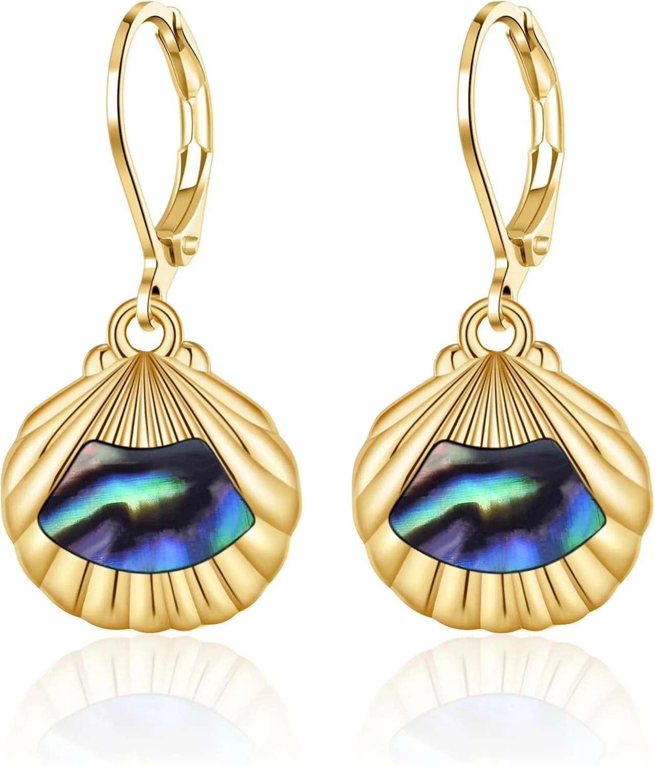 Daisy & Sunflower Leverback Dangle Earrings - Dainty Flower Drop Jewelry for Women's Birthday