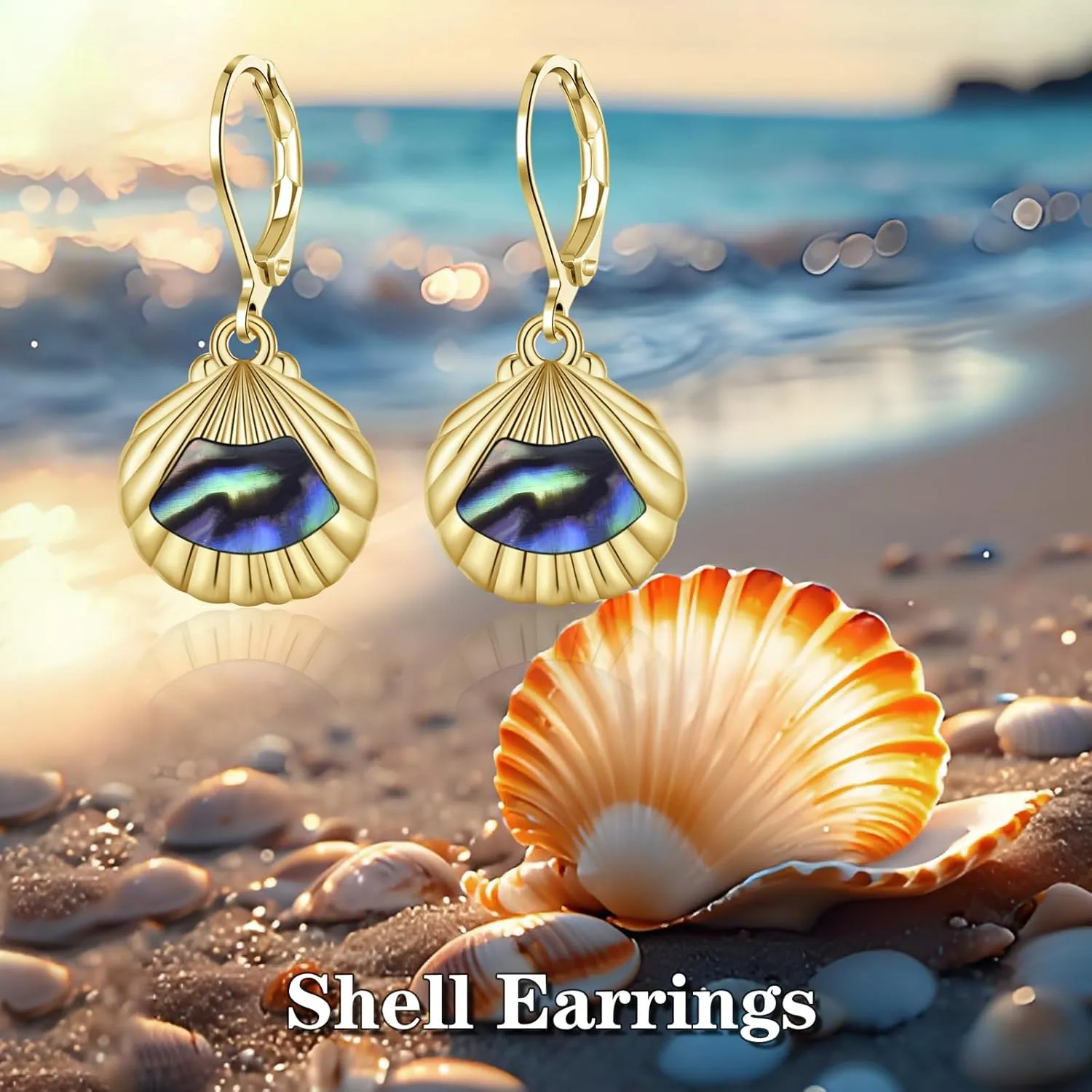 Daisy & Sunflower Leverback Dangle Earrings - Dainty Flower Drop Jewelry for Women's Birthday