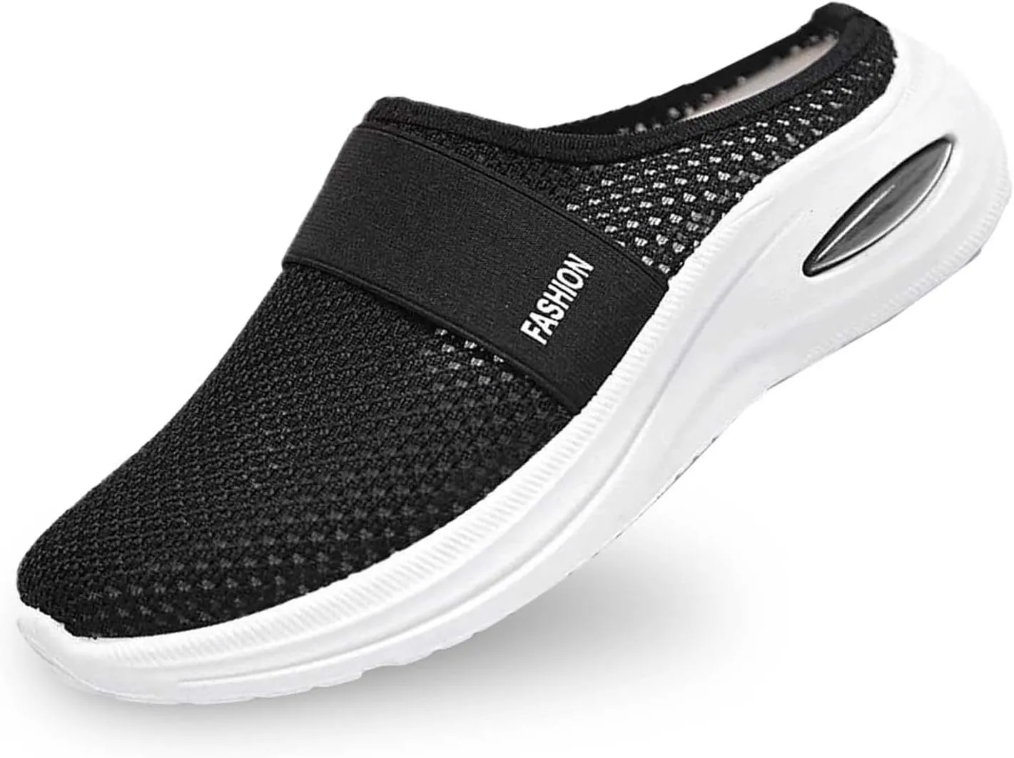 Diabetic Air-Cushion Slip-On Walking Shoes, Orthopedic Diabetic Slippers, with Arch-Support for Women Wedge Sandals for Women