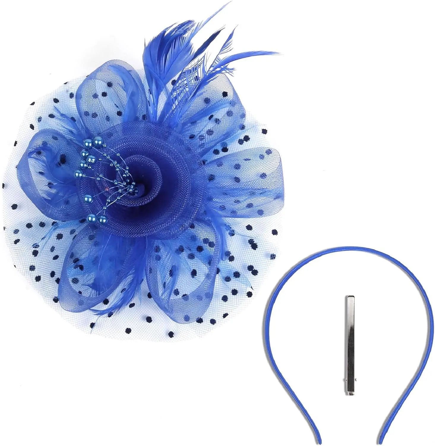 Fascinators Hats for Women Tea Party Headband Kentucky Derby Hats Fascinator Headpiece