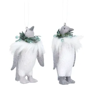 Gisela Graham Faux Fur Penguin