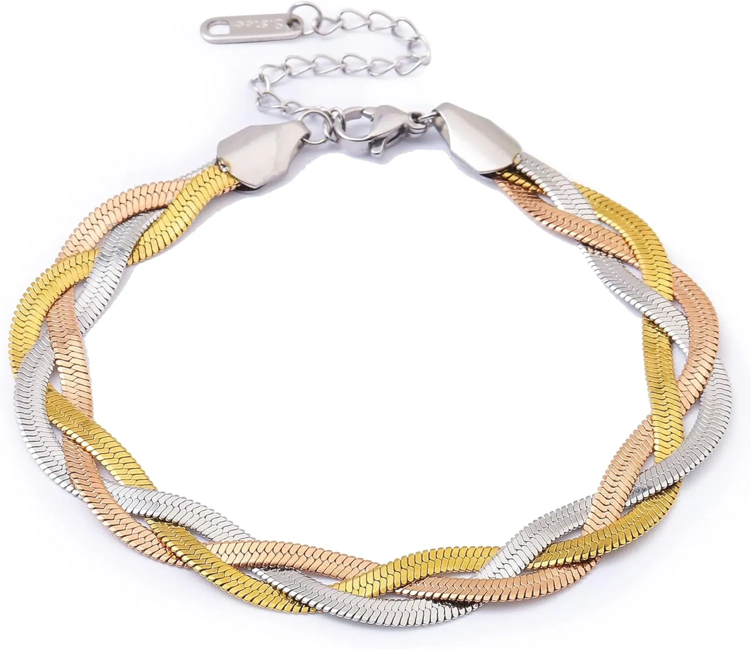 Gold Bracelets for Women-Gold Strands Bracelets Romantiic Birthday Valentine's Day Mothers' Day Gifts