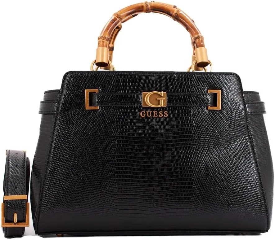 GUESS Sibel Bamboo Handle Satchel