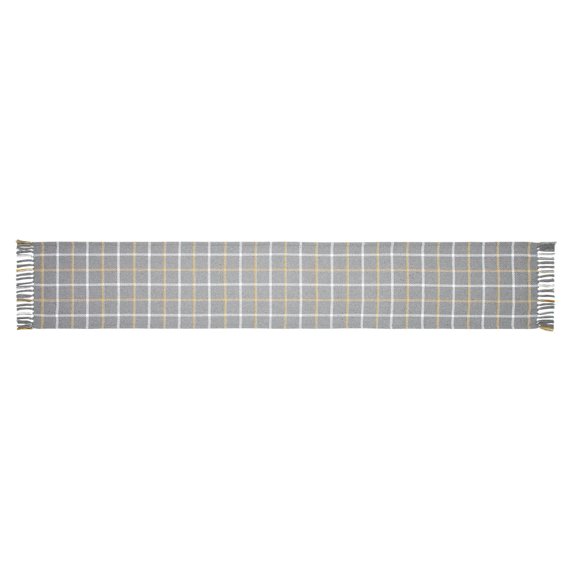 Harvest Blessings Woven Plaid Runner 12x72"