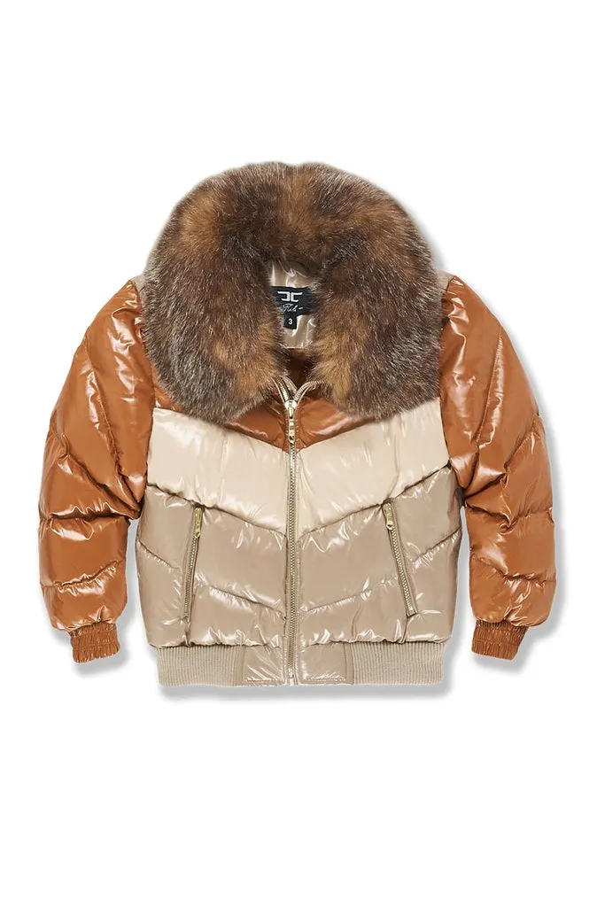 Jordan Craig Kids-Sugar Hill Nylon Puffer Jacket-Desert Fox-91505K