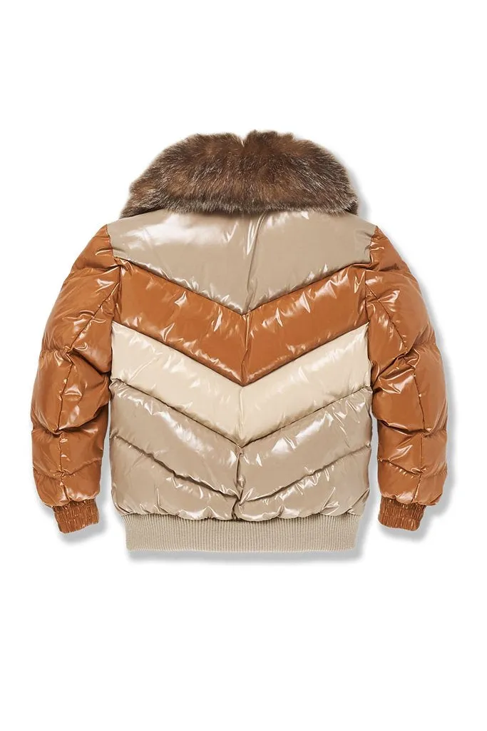 Jordan Craig Kids-Sugar Hill Nylon Puffer Jacket-Desert Fox-91505K