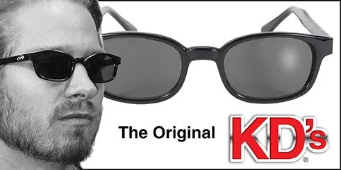 KD's Black Frame with Purple Lens Sunglasses