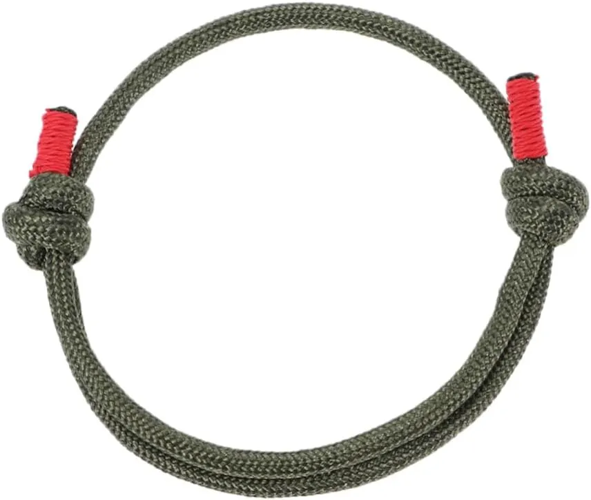 KESYOO 1pc Adjustable Woven Hand Chain Bracelet for Women Comfortable Daily Wear Jewelry Unique Green Braided Design Birthdays and Special Occasions