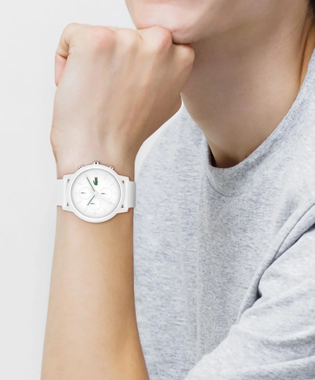 Lacoste 12.12 Men's Chronograph Watch - TR90 Case Quartz - Premium Sporty Fashion Timepiece