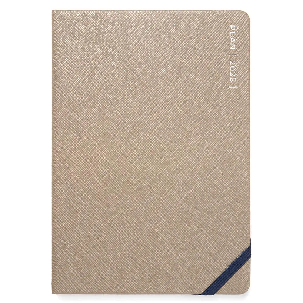 Letts 2025 Agenda - Weekly, Serene A5, Taupe