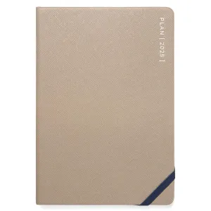 Letts 2025 Agenda - Weekly, Serene A5, Taupe