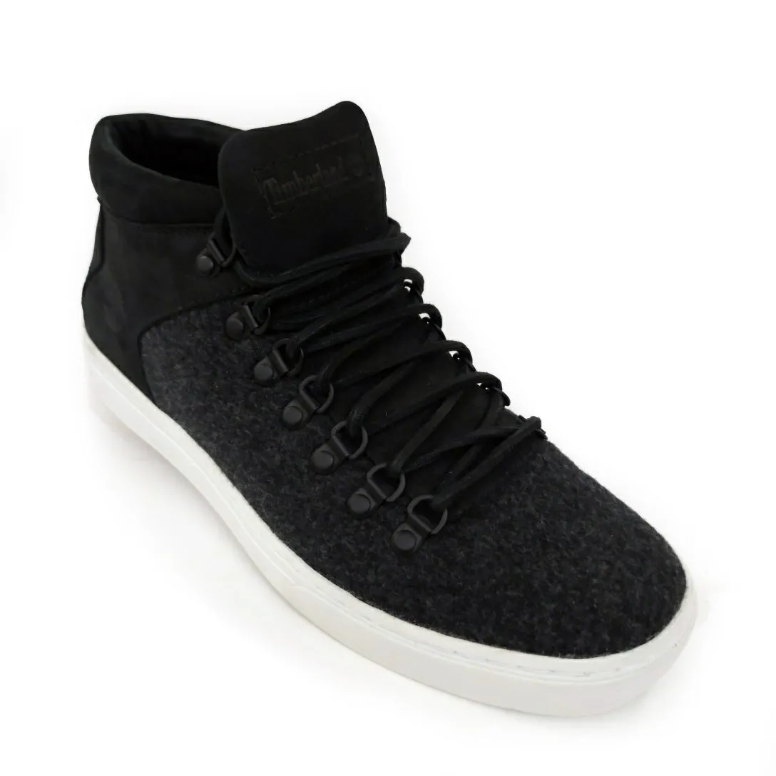 Men's Adventure Cupsole Mixed-Media Alpine Chukka Shoes