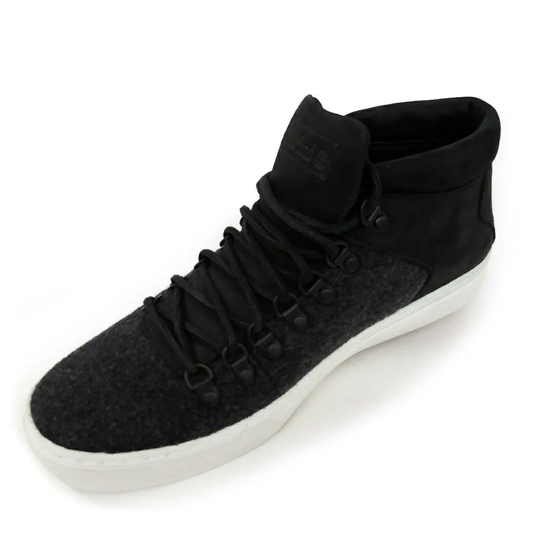 Men's Adventure Cupsole Mixed-Media Alpine Chukka Shoes