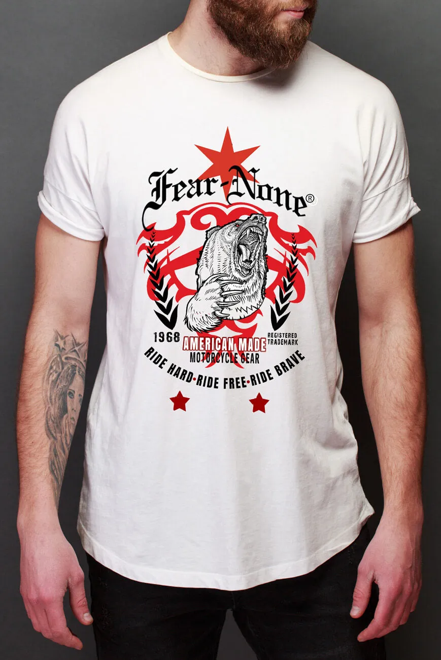 Men's Dragon Star White Rider Shirt