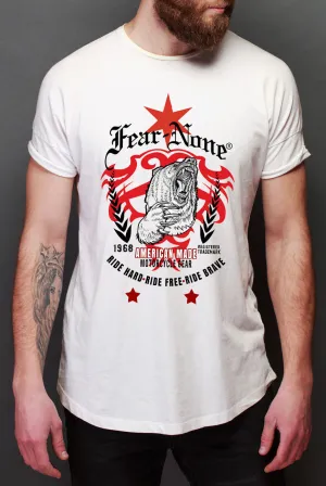 Men's Dragon Star White Rider Shirt