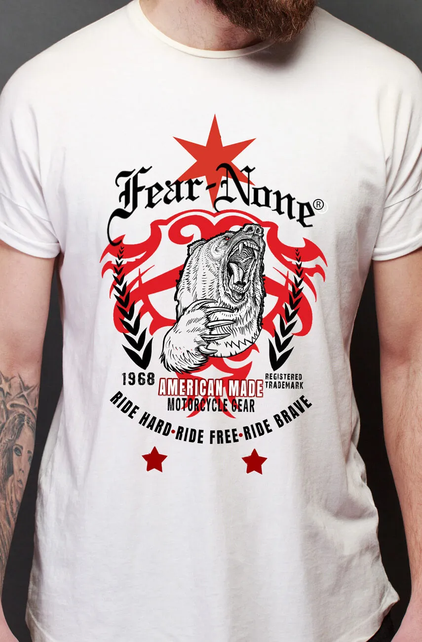 Men's Dragon Star White Rider Shirt