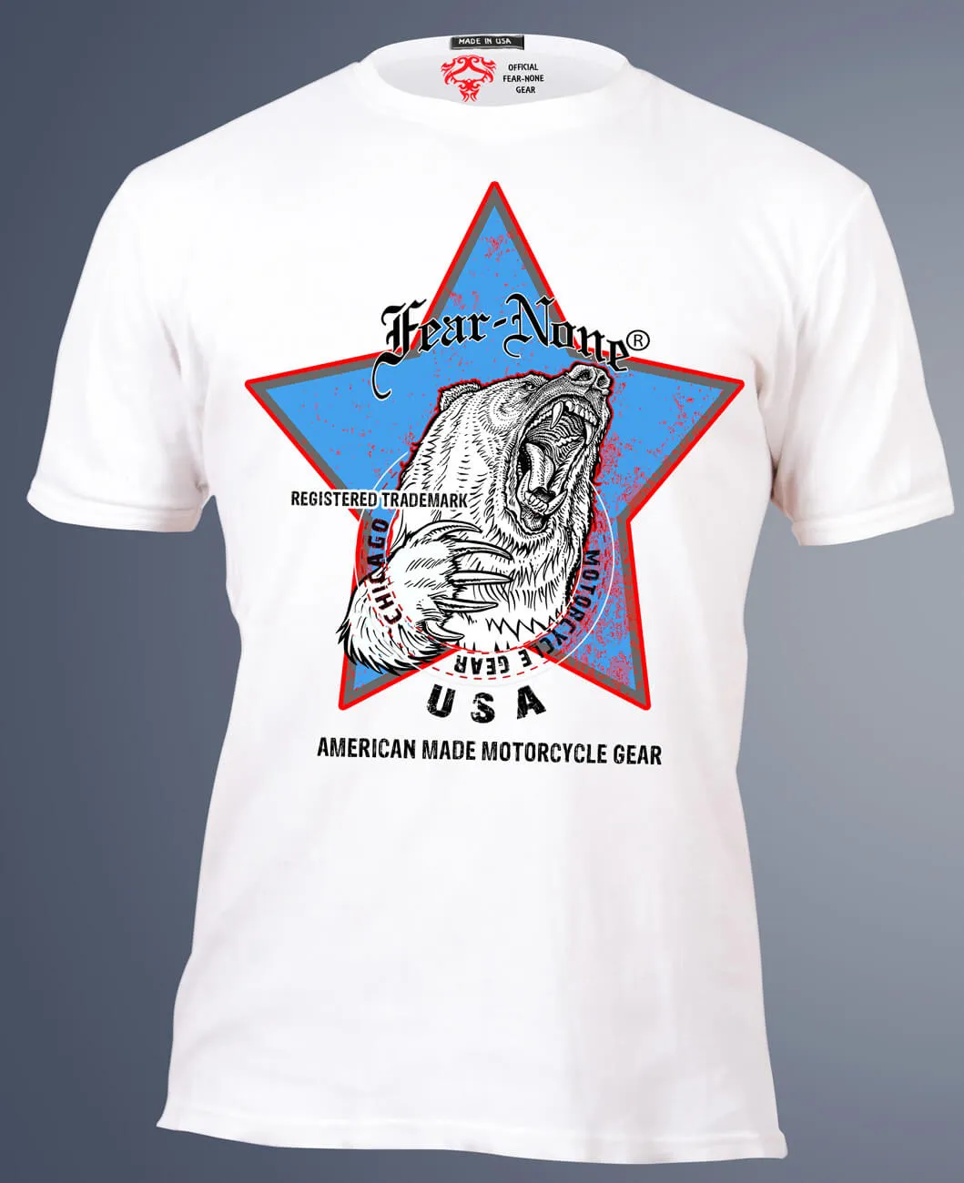 Men's Vintage Blue Highway Star Bear Rider SE