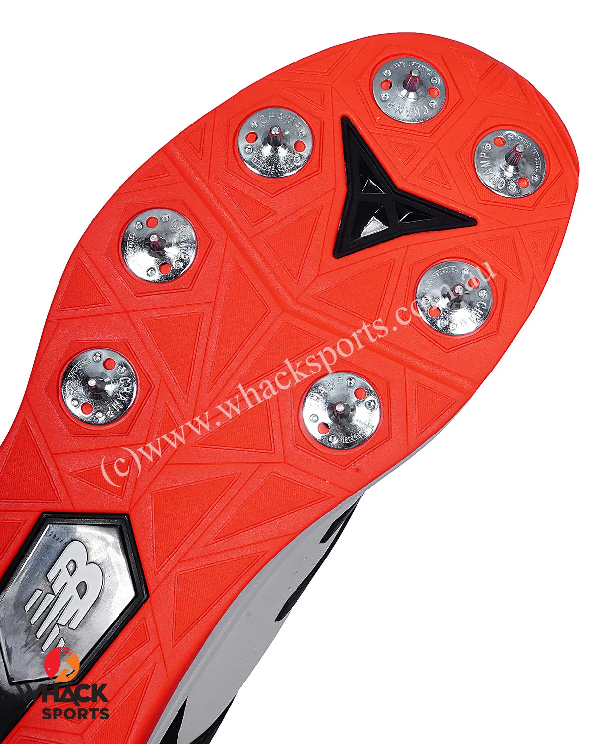 New Balance CK4030 Cricket Shoes - Steel Spikes - Red