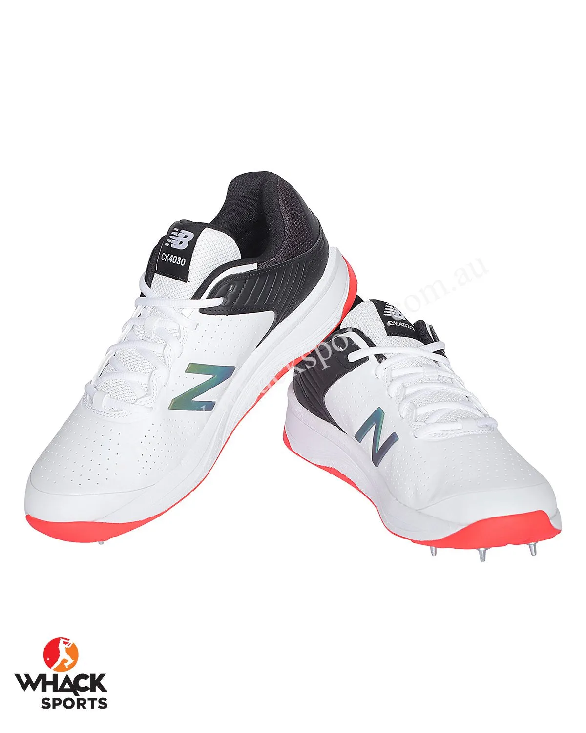 New Balance CK4030 Cricket Shoes - Steel Spikes - Red