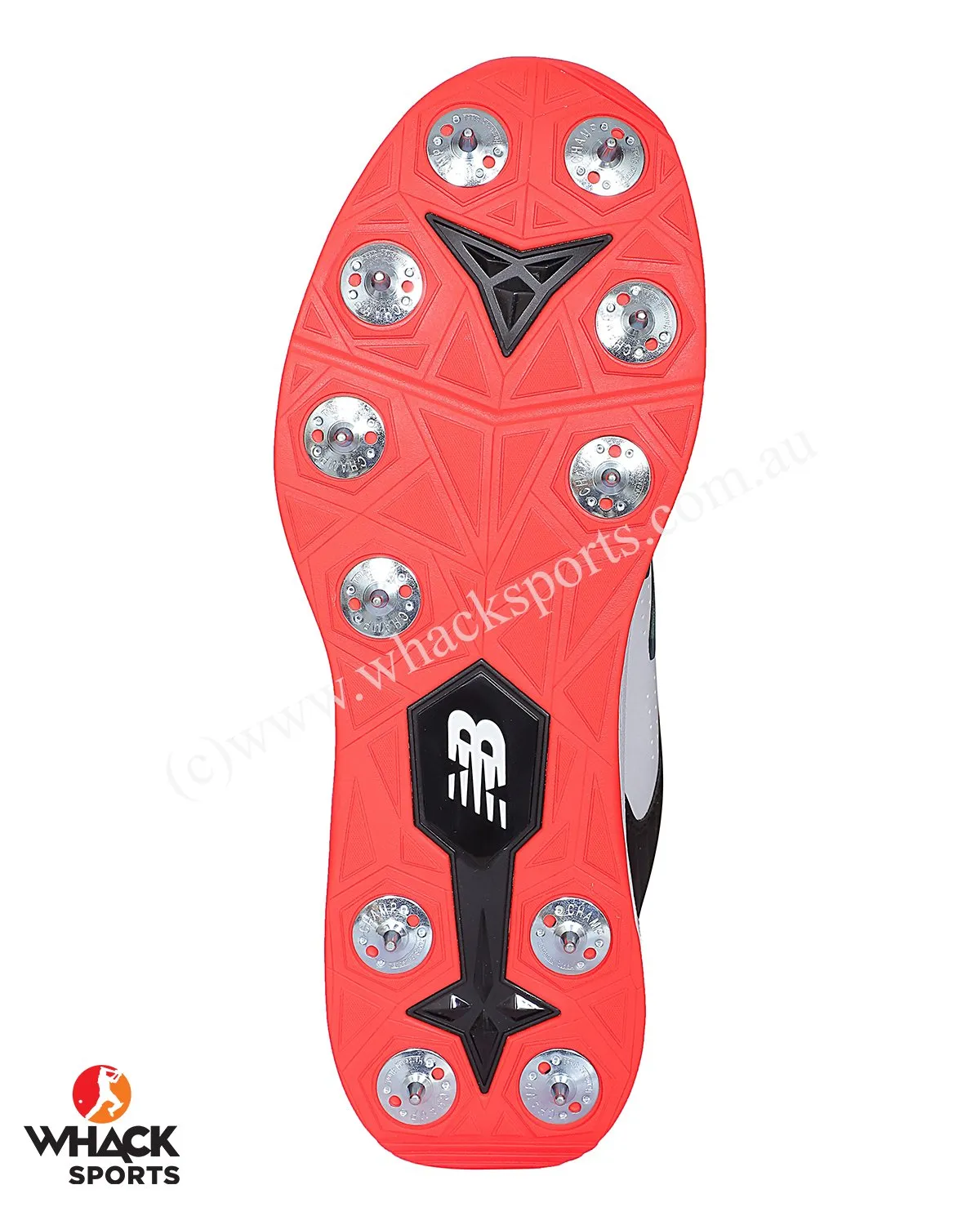 New Balance CK4030 Cricket Shoes - Steel Spikes - Red