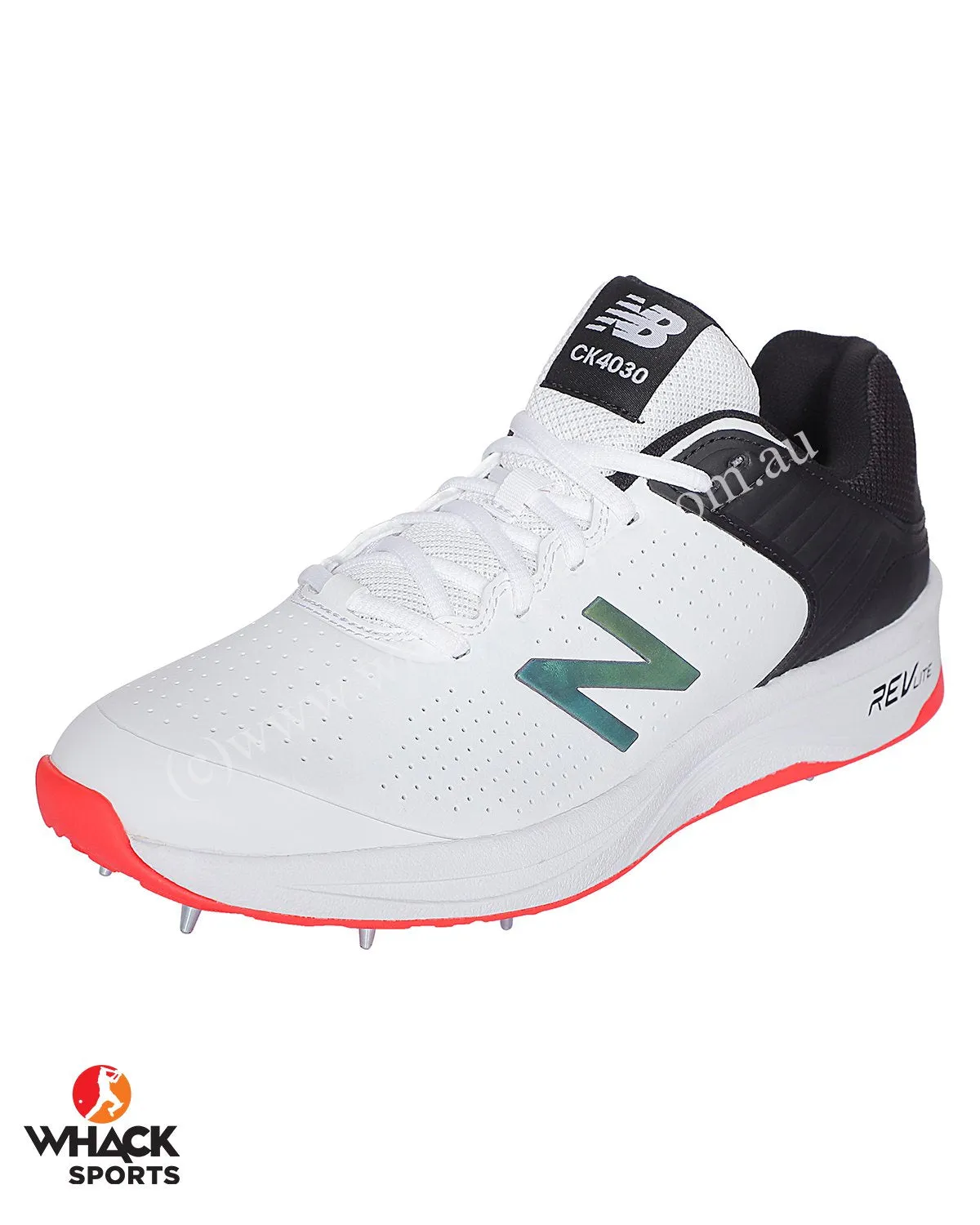 New Balance CK4030 Cricket Shoes - Steel Spikes - Red
